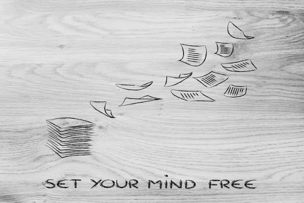 Set your mind free — Stock Photo, Image