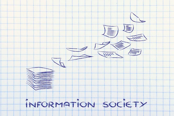 Information society — Stock Photo, Image