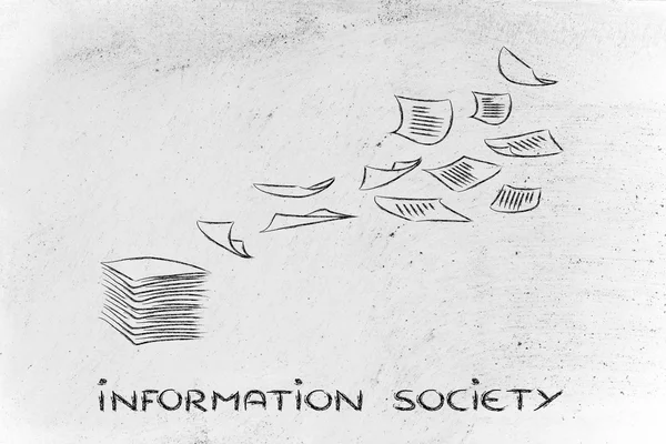 Information society — Stock Photo, Image