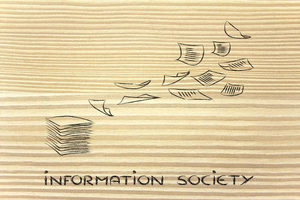 Information society — Stock Photo, Image