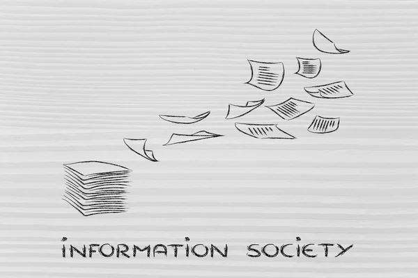 Information society — Stock Photo, Image