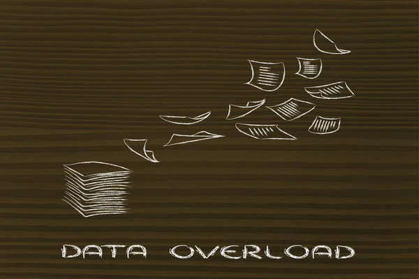 Data overload — Stock Photo, Image