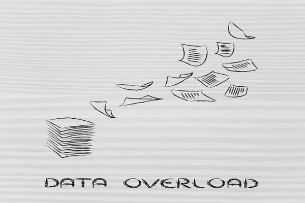 Data overload — Stock Photo, Image