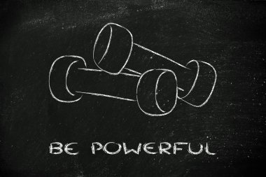 güç ve güç, ağırlıkları set inşa