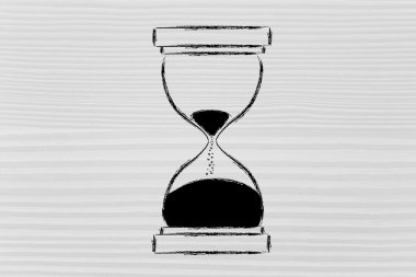 the time is now, hourglass design