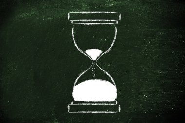 the time is now, hourglass design