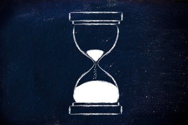 the time is now, hourglass design