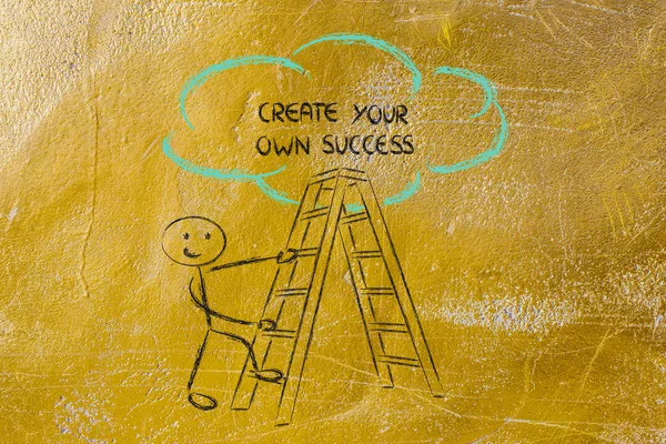 Create your own success — Stock Photo, Image