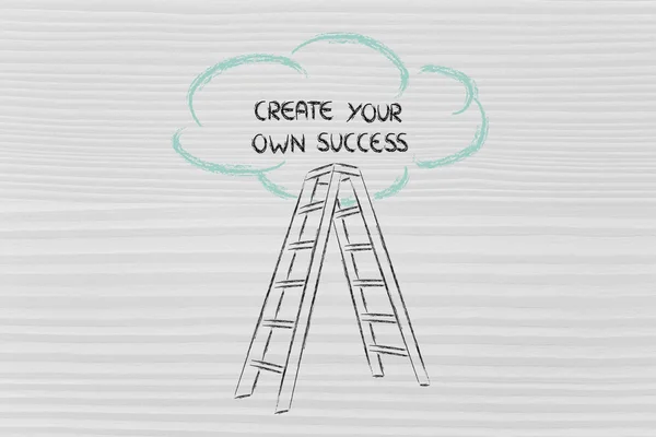 Crea tu propio éxito — Foto de Stock