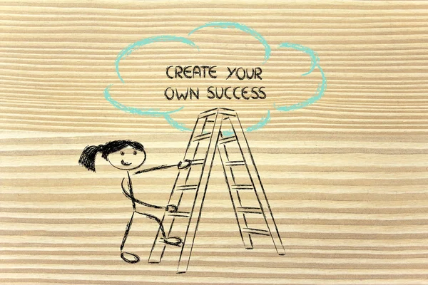 Create your own success — Stock Photo, Image