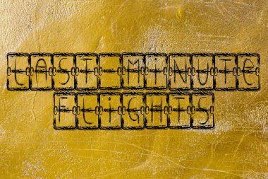 düşük maliyetli bir uçak - son dakika uçuşlar