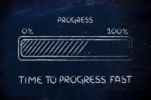 Progress bar — Stock Photo, Image