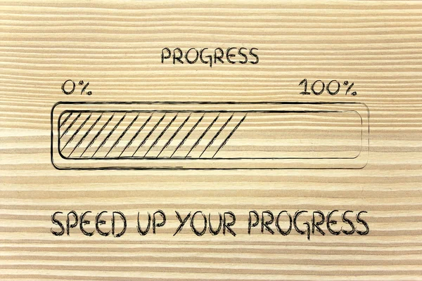 Progress bar — Stock Photo, Image