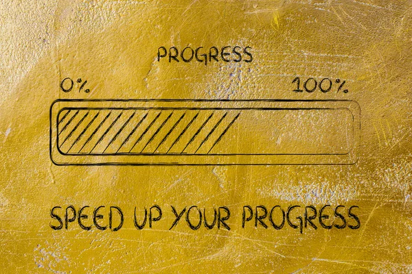 Progress bar — Stock Photo, Image