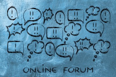 internet forumları ve çevrimiçi tartışmalar