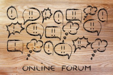 internet forumları ve çevrimiçi tartışmalar
