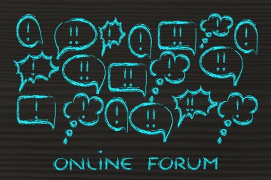 internet forumları ve çevrimiçi tartışmalar