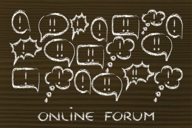 internet forumları ve çevrimiçi tartışmalar