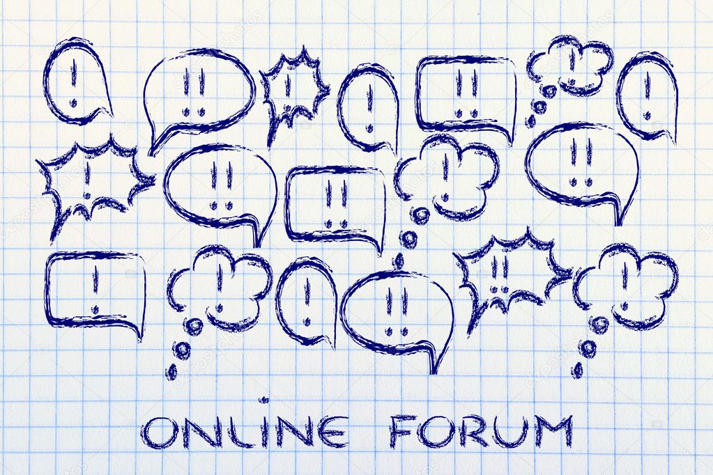 internet forums and online discussions