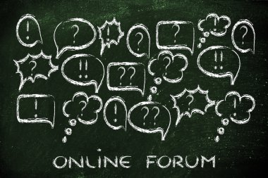 internet forumları ve çevrimiçi tartışmalar
