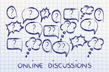 internet forumları ve çevrimiçi tartışmalar