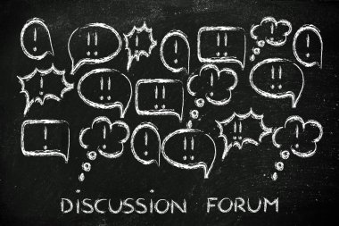 internet forumları ve çevrimiçi tartışmalar