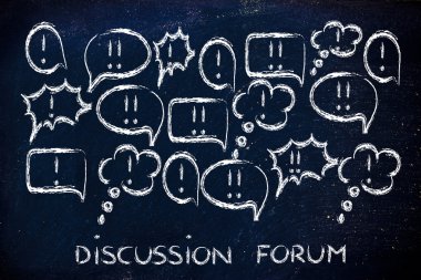 internet forumları ve çevrimiçi tartışmalar