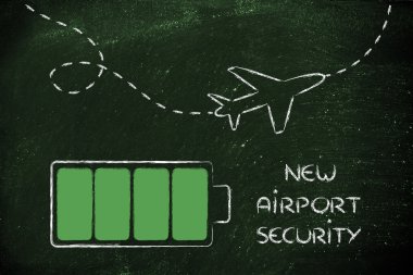 Havaalanı güvenlik önlemleri, aygıtları kullanılıyorsa