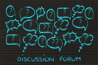 internet forumları ve çevrimiçi tartışmalar