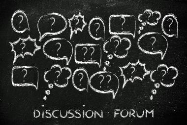 internet forumları ve çevrimiçi tartışmalar