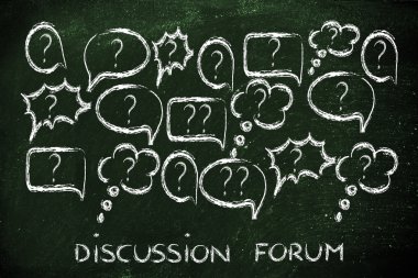 internet forumları ve çevrimiçi tartışmalar