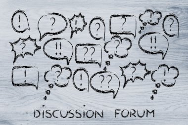internet forumları ve çevrimiçi tartışmalar