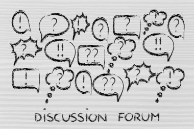 internet forumları ve çevrimiçi tartışmalar