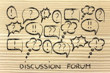 internet forumları ve çevrimiçi tartışmalar