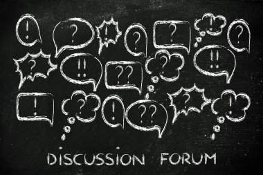 internet forumları ve çevrimiçi tartışmalar