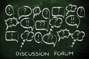 internet forumları ve çevrimiçi tartışmalar