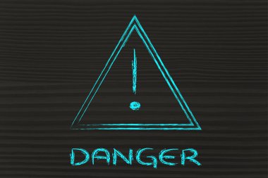 tehlike yol işareti tasarımı