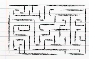 Labirent metafor tasarım