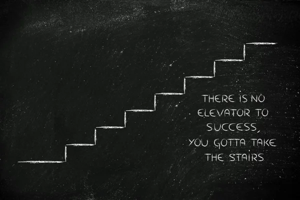 Başarıya ulaşmak için adımlar — Stok fotoğraf