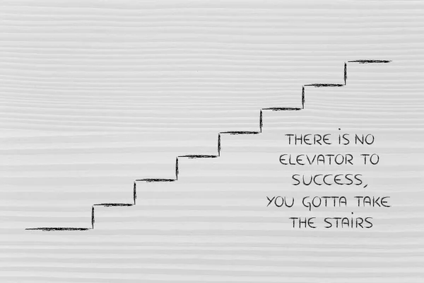 Başarıya ulaşmak için adımlar — Stok fotoğraf