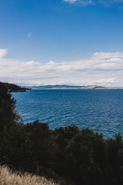 View Pacific Ocean Boronia Beach Coastal Walk Tasmania Australia — Stok Foto