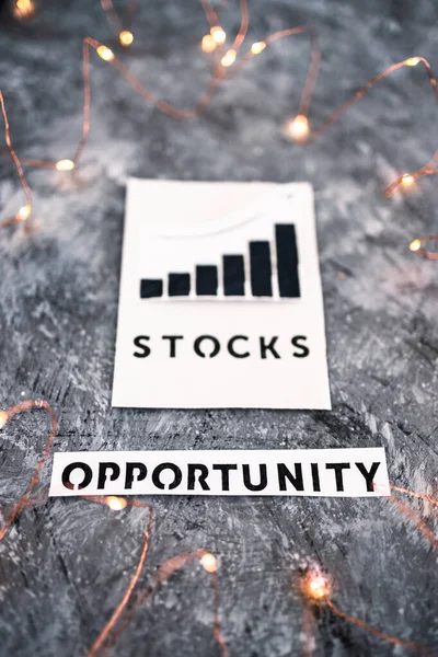 Investment Options Building Wealth Conceptual Image Stock Markets Icon Opportunity — Foto de Stock