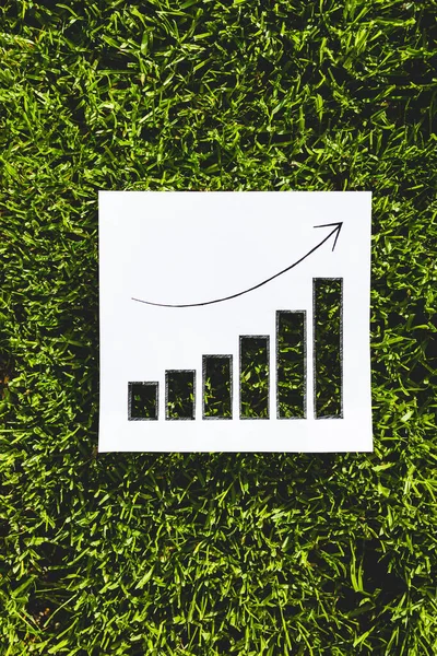 Economia Circular Desenvolvimento Sustentável Aumentando Popularidade Imagem Conceitual Gráfico Com — Fotografia de Stock