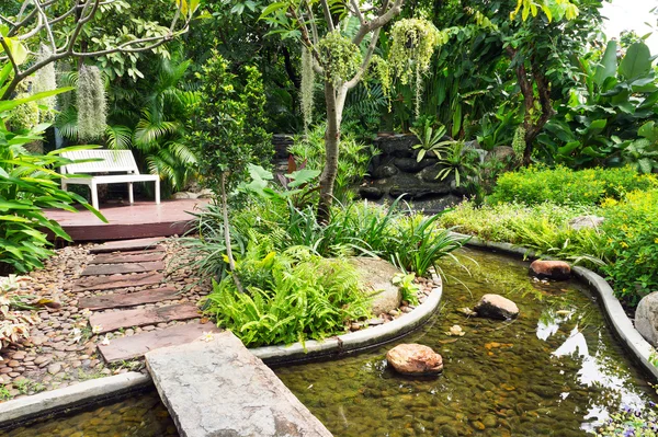 arka bahçesinde Havuz peyzaj