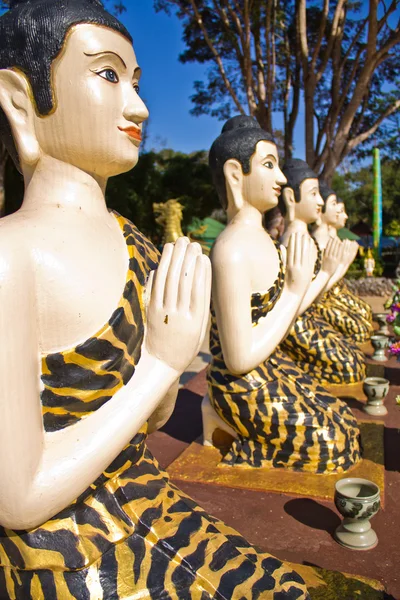 Statue e sculture di Buddha eremita — Foto Stock