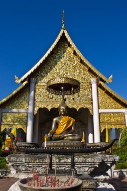 wat chedi luang, Buda heykelleri