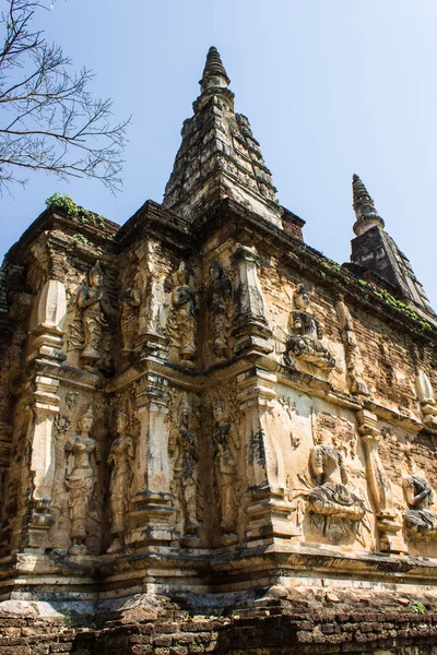 Queijos em Wat Chedyod, Chiangmai — Fotografia de Stock