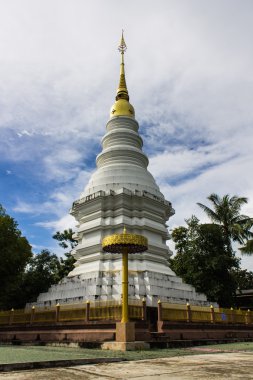 Chedi içinde wat pacharoentum, chiangmai, Tayland