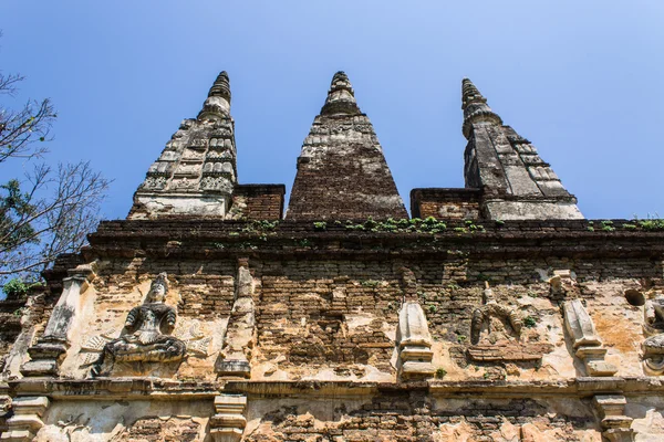 Chedi w wat chedyod, chiangmai — Zdjęcie stockowe