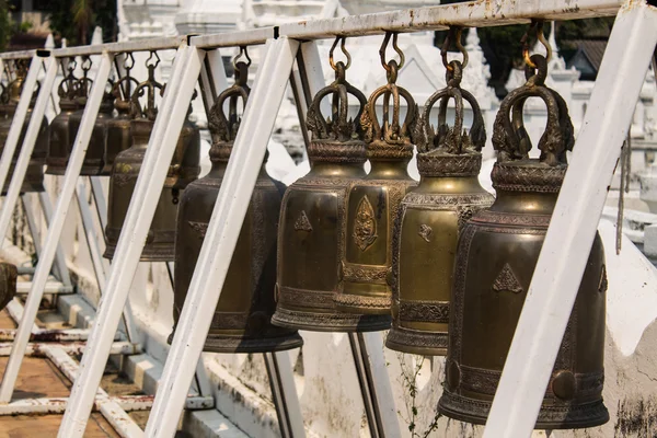 Bronze bell in the temple — Stock Photo, Image